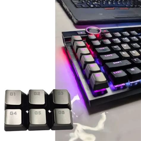 Macro Keycaps G1g2g3g4g5g6 Key Replace For Corsairk95 K100 Keyboard 13