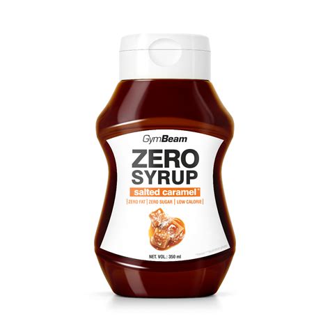 Zero Syrup Salted Caramel Gymbeam