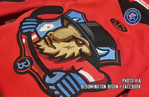 Bloomington Bison Logos History Echl Echl Chris Creamer S Sports