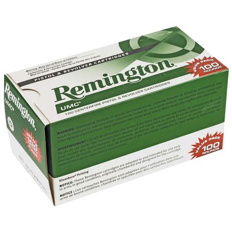 Remington Ammunition L45AP4B UMC 45 ACP 230 GR Full Metal Jacket FMJ