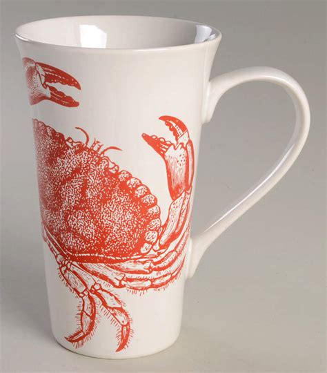 Coastal Life Coral Latte Mug By 222 Fifth PTS Replacements Ltd