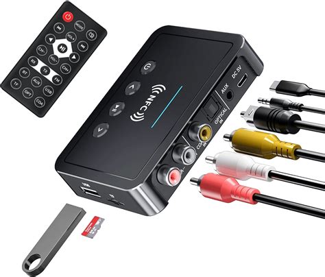 3 En 1 Adaptateur Audio Bluetooth 5 0 Avec Double Connexion Emetteur