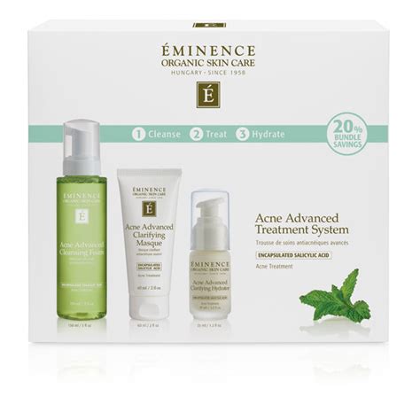 Eminence Organics Acne Advanced Treatment System 特效暗瘡療程組合 Aloha