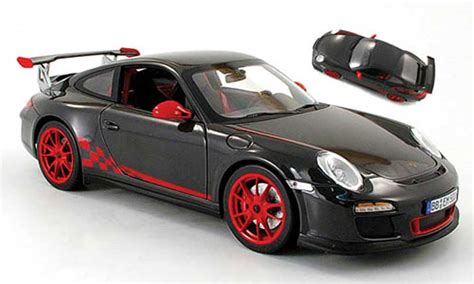 Modellautos Porsche 997 GT3 RS 1 18 Norev GT3 RS 2009 Grau Rot Online