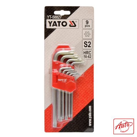 TORX KEY SET LONG 9PCS YATO Auto Lubumbashi