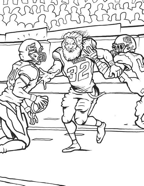 Afl Football Coloring Pages Coloring Pages