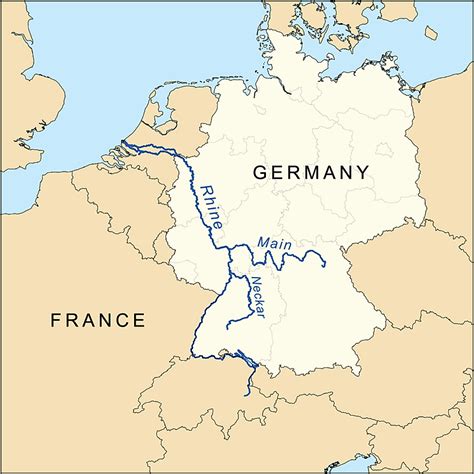 Rhine River Map Europe Campus Map | Images and Photos finder