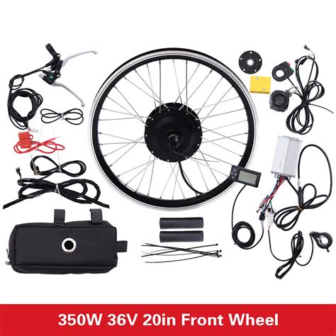 Miumaeov Front Wheel Electric Bike Conversion Kit 36V 350W Front Wheel