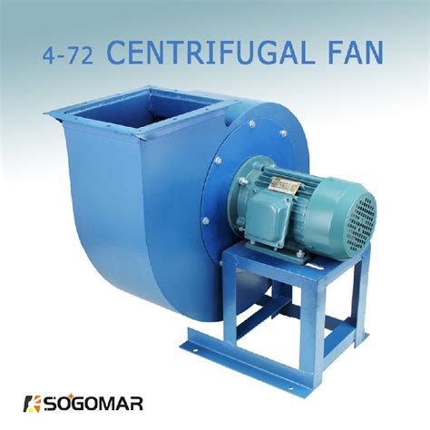 4 72 Induced Draft Centrifugal Fan For Dust Exhaust And Ventilation