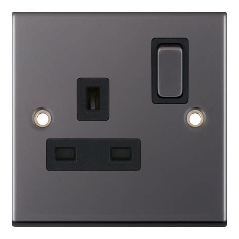 DSL421 1 Gang 13 Socket DP Switched Selectric UK