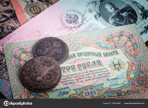 Old Russian money and coins Stock Photo by ©bukhta79 155019690