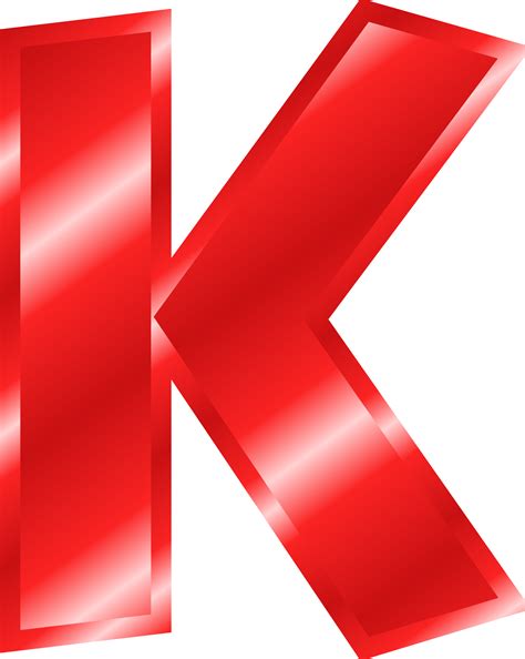 Clipart - Effect Letters Alphabet red