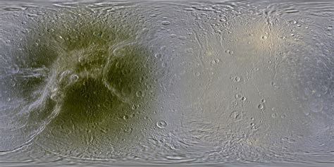 NASA releases stunning global maps of six of Saturn's moons