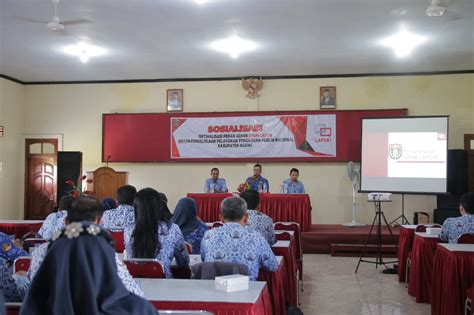 Diskominfo SP Gelar Sosialisasi Optimalisasi Peran Admin SP4N Lapor