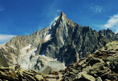 Chamonix Mont Blanc Aiguille Verte Photograph By © Thierry Llansades