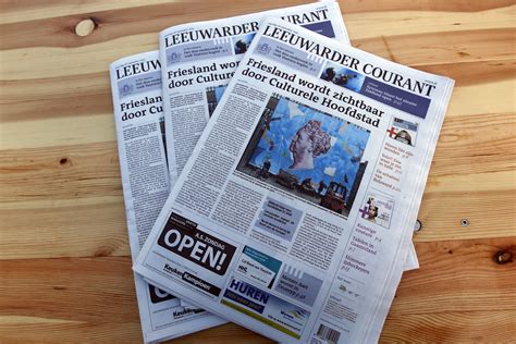 Leeuwarder Courant Krijgt Europese Prijs