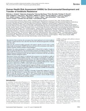 Fillable Online Ehp Niehs Nih Human Health Risk Assessment Hhra For