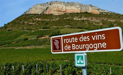 La Route Des Vins Bourgogne Voyage Carte Plan