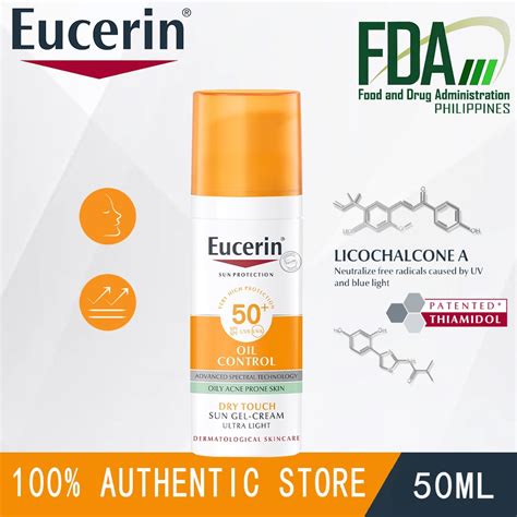 Eucerin SUN DRY TOUCH ACNE OIL CONTROL SPF50 PA 50 Ml Eucerin Sun