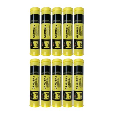 10 X Agip 400 G GR MU EP 2 Hochdruck Fett Schmierfett KP2K 30 SW10116