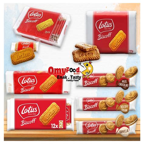 125g 150g 156g 186g 250g Lotus Biscoff Biscuits Sandwich With Cream