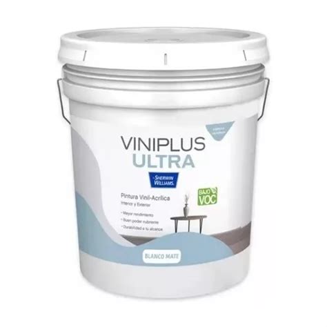 Pintura Blanca Viniplus Ultra Sherwin Williams 19 L