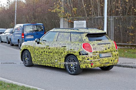 Mini Aceman Electric Crossover Spied Testing On The Streets Carscoops