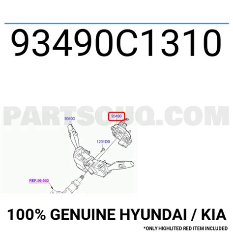 CONTACT ASSY - CLOCK SPRING 93490C1310 | Hyundai / KIA Parts | PartSouq
