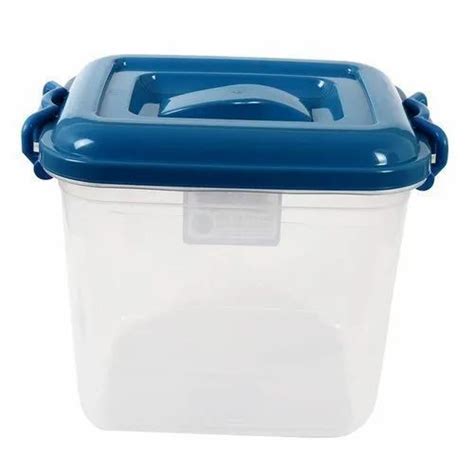 Transparent Plain Plastic Container For Stroage Use At Best Price In