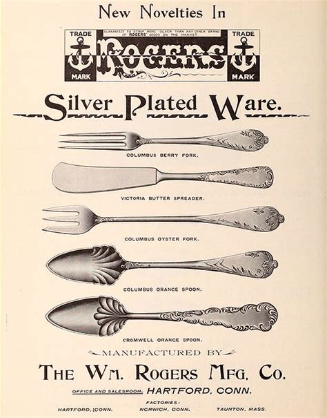 Kitchen Dining Vintage Wm Rogers Mfg Co Original Rogers EXTRA