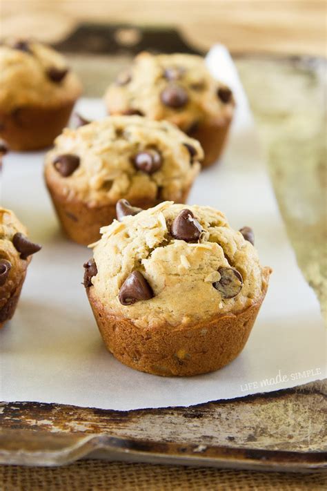 Best Banana Oat Chocolate Chip Muffins Collections Easy Recipes To