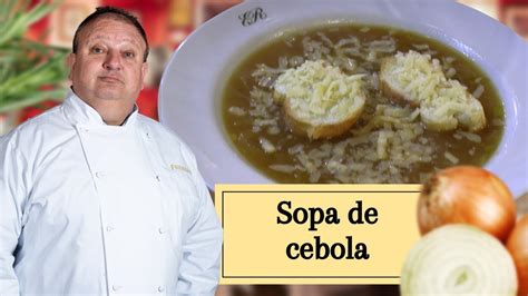 Sopa De Cebola Erick Jacquin Youtube