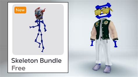 NEW GET FREE SKELETON BUNDLES NOW IN ROBLOX YouTube