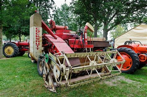 Cockshutt Combine Old Farm Equipment Old Tractors Antique Tractors