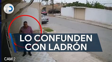 Hombre Sorprendi A Ladr N En Pleno Robo A Vivienda Youtube