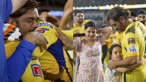 Hugging Ziva Lifting Jadeja Ms Dhonis Reactions After Csks Ipl Win