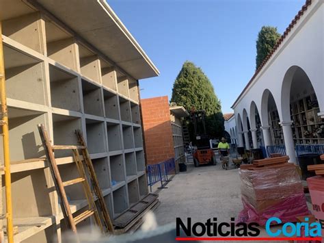 El Ayuntamiento Construye Nuevos Nichos En El Cementerio Municipal