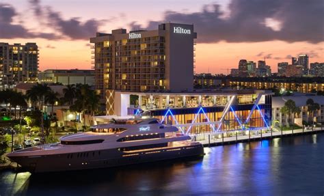Olive And Sea Restaurant At Hilton Fort Lauderdale Marina