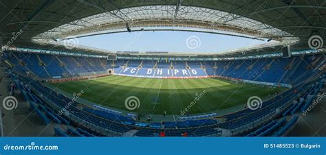 Dnipro Stadium Arena editorial stock photo. Image of entertainment - 51485523