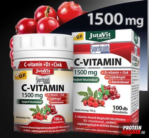 JutaVit C Vitamin 1500 Mg Retard D3 Cink