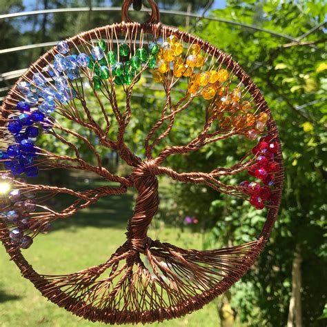 6 Inch Handmade Copper Wire Tree Of Life One Of A Etsy