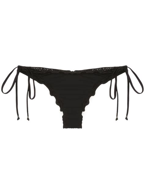 Amir Slama Bikini Bottom Farfetch Bikinis Bikini Bottoms Black