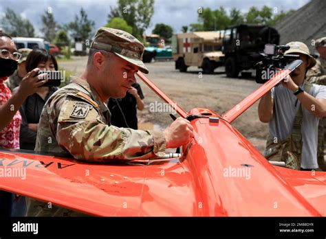 Lt Col Anthony Falcon Battalion Commander Of Ada Bn Signs The