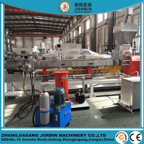 High Capacity Plastic Pp Pe Twin Screw Compounding Extruder China