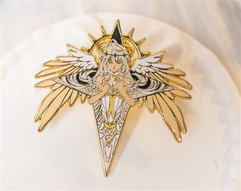 ANGEL SERIES Stygiomedusa Gigantea Enamel Pin Etsy