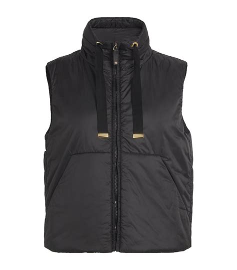 Womens Max Mara Black The Cube Gilet Harrods Us