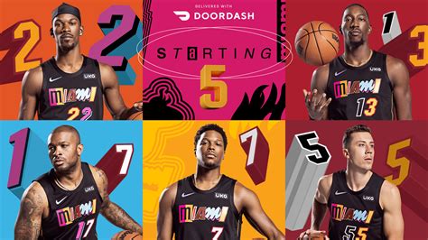 Miami HEAT on Twitter: "Getting closer to game time... Starting 5 ...