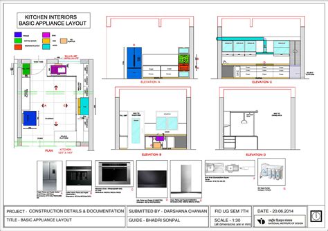 Kitchen Interior Detail Behance