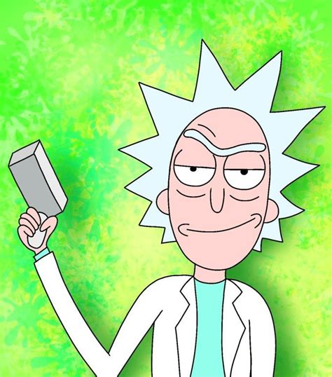 How To Draw Rick Sanchez From Rick And Morty Draw Central Rick And