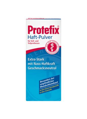 Geschmacksneutrales Haft Pulver Protefix